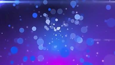 紫色唯美梦幻星星视频视频的预览图